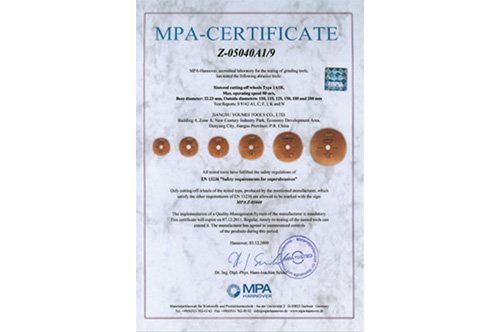 MPA-CERTIFICATE